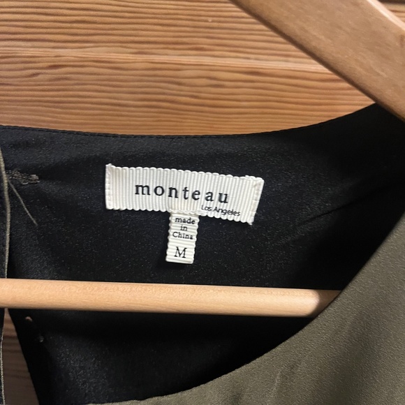 Monteau sleeveless mini dress / size M - Picture 4 of 4